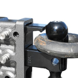 Gen-Y Mega-Duty 10K Hitch & Ball Mount / 5 Inch Drop / 2 Inch Shank / Pintle & Versa Ball (2 Inch & 2 5/16 Inch) - Speedway Trailers Guelph Cambridge Kitchener Ontario Canada