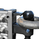 Gen-Y Mega-Duty 10K Hitch & Ball Mount / 12.5 Inch Drop / 2 Inch Shank / Pintle & Versa Ball (2 Inch & 2 5/16 Inch) - Speedway Trailers Guelph Cambridge Kitchener Ontario Canada