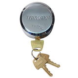 Trimax Keyed-Alike Universal Steel Puck Trailer Door Locks - 3/8" Internal Shackle Diameter / Re-Keyable - Speedway Trailers Guelph Cambridge Kitchener Ontario Canada
