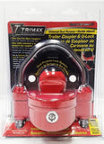 Trimax Universal Dual Purpose Narrow Body Coupler Lock - 1/2" Steel Shackle / Fits 1/7/8", 2" & 2 5/16" Couplers - Speedway Trailers Guelph Cambridge Kitchener Ontario Canada