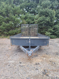 Daily Rental - 03888 - 6'x14' Tandem Steel Utility Trailer