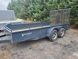 Weekly Rental - 03888 - 6'x14' Tandem Steel Utility Trailer