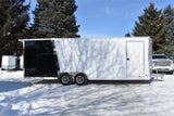 8.5' x 24' Enbeck Tandem Axle Aluminum Enclosed Cargo Trailer W/ 5200lb Axles & Beavertail (2026)