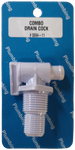 Threaded Combo Drain Cock
