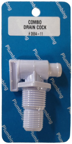 Threaded Combo Drain Cock