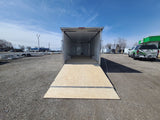 8.5' x 24' Enbeck Tandem Axle Aluminum Enclosed Car Hauler w/ 5200lb Axles & Beavertail (2026)