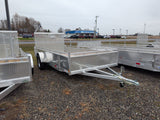 6' x 14' Enbeck Single Axle Aluminum Utility Trailer w/ Aluminum Rims (2025) *FREE WHEELJACK UPGRADE*
