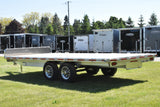 101" x 18' Enbeck Tandem Axle Aluminum Deck Over Trailer 5 Ton Speedway Trailers Guelph Cambridge Kitchener Ontario Canada