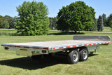 101" x 18' Enbeck Tandem Axle Aluminum Deck Over Trailer 5 Ton Speedway Trailers Guelph Cambridge Kitchener Ontario Canada