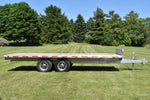 101" x 18' Enbeck Tandem Axle Aluminum Deck Over Trailer 5 Ton Speedway Trailers Guelph Cambridge Kitchener Ontario Canada