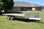 101" x 18' Enbeck Tandem Axle Aluminum Deck Over Trailer 5 Ton Speedway Trailers Guelph Cambridge Kitchener Ontario Canada