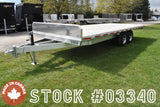 101" x 20' Enbeck Tandem Axle Aluminum Deck Over Trailer 5 Ton Speedway Trailers Guelph Cambridge Kitchener Ontario Canada