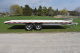 101" x 20' Enbeck Tandem Axle Aluminum Deck Over Trailer 5 Ton Speedway Trailers Guelph Cambridge Kitchener Ontario Canada