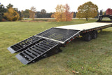 102" x 30' Ironbull Gooseneck Tandem Axle Steel Deckover Equipment Trailer - 7 Ton Speedway Trailers Guelph Cambridge Kitchener Ontario Canada