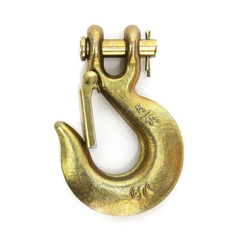 Sling hook w/latch 5/16
