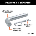 Hitch Pin & Clip 5/8"