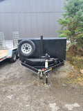 Daily Rental - 22279 - 7'x12' 7-Ton Tandem Steel Dump Trailer