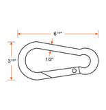 Large - 1/2" Snap Hook