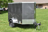 4' x 6' Continental Cargo V-Series Single Axle Steel Enclosed Cargo Trailer Speedway Trailers Guelph Cambridge Kitchener Ontario Canada
