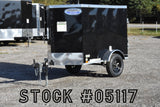 4' x 6' Continental Cargo V-Series Single Axle Steel Enclosed Cargo Trailer Speedway Trailers Guelph Cambridge Kitchener Ontario Canada