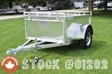 4' x 6' Enbeck Single Axle Aluminum "Weekend Warrior" Enclosed Cargo Trailer Speedway Trailers Guelph Cambridge Kitchener Ontario Canada