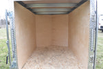4' x 6' Rhino Single Axle Galvanized Enclosed Cargo Trailer Charcoal Speedway Trailers Guelph Cambridge Kitchener Ontario Canada
