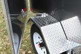 4' x 6' Rhino Galvanized Single Axle Enclosed Trailer (2025)