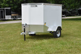 4' x 6' Rhino Galvanized Single Axle Enclosed Trailer (2025)