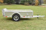 4' x 8' Enbeck Single Axle Aluminum Utility Trailer w/ Aluminum Rims & Bi-Fold Gate Speedway Trailers Guelph Cambridge Kitchener Ontario Canada