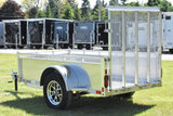 4' x 8' Enbeck Single Axle Aluminum Utility Trailer w/ Aluminum Rims Speedway Trailers Guelph Cambridge Kitchener Ontario Canada