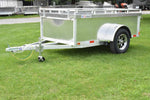 4' x 8' Enbeck Single Axle Aluminum "Weekend Warrior" Enclosed Cargo Trailer Speedway Trailers Guelph Cambridge Kitchener Ontario Canada