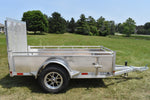 4' x 8' Enbeck Single Axle Aluminum Utility Trailer w/ Aluminum Rims Speedway Trailers Guelph Cambridge Kitchener Ontario Canada