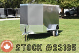 4' x 8' Rhino Galvanized Single Axle Enclosed Cargo Trailer (2026)