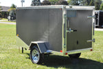 4' x 8' Rhino Single Axle Galvanized Enclosed Cargo Trailer Charcoal Speedway Trailers Guelph Cambridge Kitchener Ontario Canada