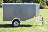 4' x 8' Rhino Single Axle Galvanized Enclosed Cargo Trailer Charcoal Speedway Trailers Guelph Cambridge Kitchener Ontario Canada