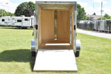 5' x 10' Alcom Express Single Axle Enclosed Cargo Trailer Speedway Trailers Guelph Cambridge Kitchener Ontario Canada