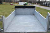 5' x 10' Competition Single Axle Galvanized Telescopic Dump Trailer 2.5 Ton Speedway Trailers Guelph Cambridge Kitchener Ontario Canada