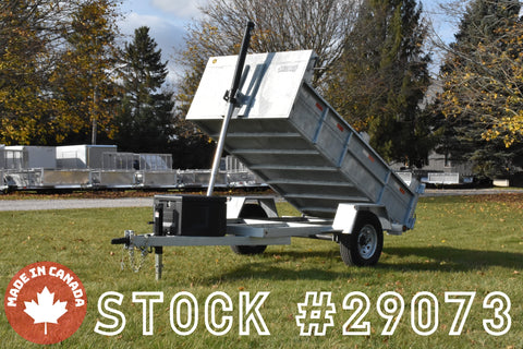 5' x 10' Competition Single Axle Galvanized Telescopic Dump Trailer 3.5 Ton Speedway Trailers Guelph Cambridge Kitchener Ontario Canada

















a
