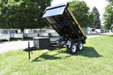 5' x 10' Competition Tandem Axle Hydraulic Dump Trailer with 7K Capacity Black Speedway Trailers Guelph Cambridge Kitchener Ontario Canada