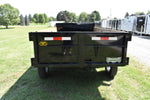 5' x 10' Competition Tandem Axle Hydraulic Dump Trailer with 7K Capacity Black Speedway Trailers Guelph Cambridge Kitchener Ontario Canada