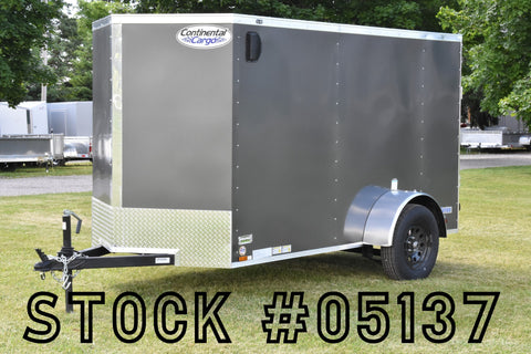 5' x 10' Continental Cargo V-Series Single Axle Steel Enclosed Cargo Trailer Speedway Trailers Guelph Cambridge Kitchener Ontario Canada