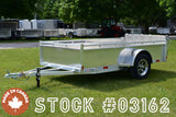 5' x 10' Enbeck Single Axle Aluminum Utility Trailer Aluminum Rims & Bi-Fold Gate Speedway Trailers Guelph Cambridge Kitchener Ontario Canada