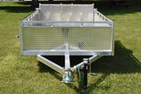 5' x 10' Enbeck Single Axle Aluminum Utility Trailer w/ Aluminum Rims & Bi-Fold Gate Speedway Trailers Guelph Cambridge Kitchener Ontario Canada
