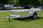 5' x 10' Enbeck Single Axle Aluminum Utility Trailer Aluminum Rims & Bi-Fold Gate Speedway Trailers Guelph Cambridge Kitchener Ontario Canada