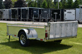 5' x 10' Enbeck Single Axle Aluminum Utility Trailer w/ Aluminum Rims & Bi-Fold Gate Speedway Trailers Guelph Cambridge Kitchener Ontario Canada