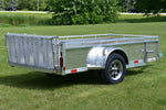 5' x 10' Enbeck Single Axle Aluminum Utility Trailer w/ Aluminum Rims & Bi-Fold Gate Speedway Trailers Guelph Cambridge Kitchener Ontario Canada