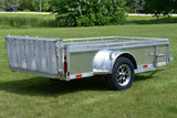 5' x 10' Enbeck Single Axle Aluminum Utility Trailer w/ Aluminum Rims & Bi-Fold Gate Speedway Trailers Guelph Cambridge Kitchener Ontario Canada