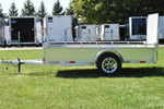5' x 10' Enbeck Single Axle Aluminum Utility Trailer Aluminum Rims Speedway Trailers Guelph Cambridge Kitchener Ontario Canada