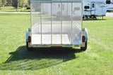 5' x 10' Enbeck Single Axle Aluminum Utility Trailer Aluminum Rims Speedway Trailers Guelph Cambridge Kitchener Ontario Canada