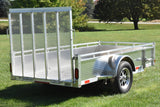 5' x 10' Enbeck Single Axle Aluminum Utility Trailer Aluminum Rims Speedway Trailers Guelph Cambridge Kitchener Ontario Canada